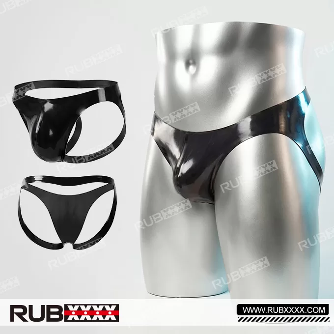 3D-Crotch Latex Jockstrap