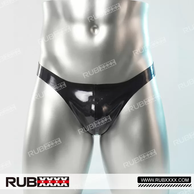 3D-Crotch Latex Thong